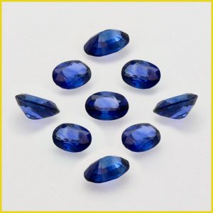 Zaffiri blu ovali