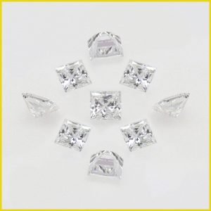 Diamanti taglio princess